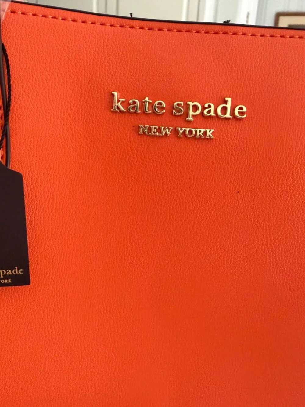 NWT Kate Spade orange purse tote Perfect for a Tennessee, Clemson, Texas game